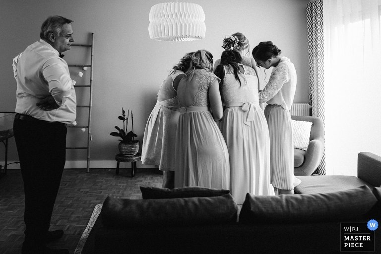 photographe mariage gard photo noir et blanc