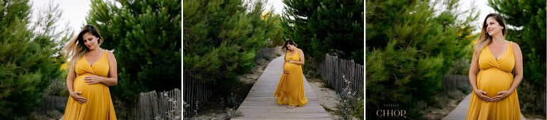 seance photo grossesse robe longue de grossesse