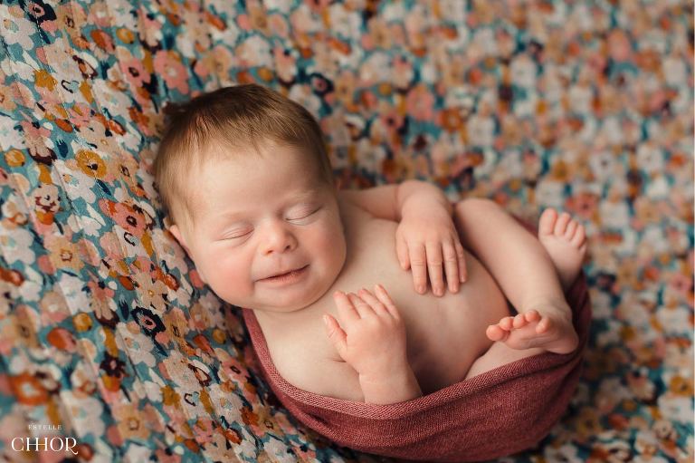 photographe bébé qui sourit